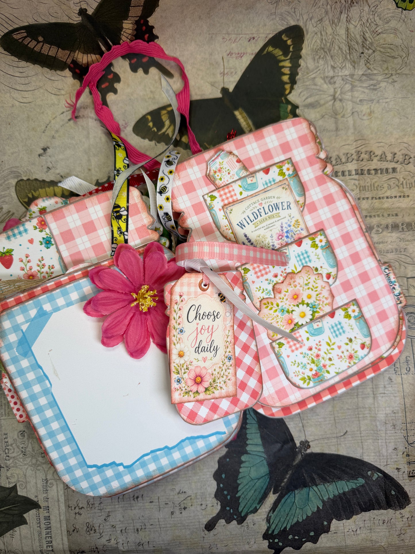 Jar of Hope Printed Junk Journal Kit