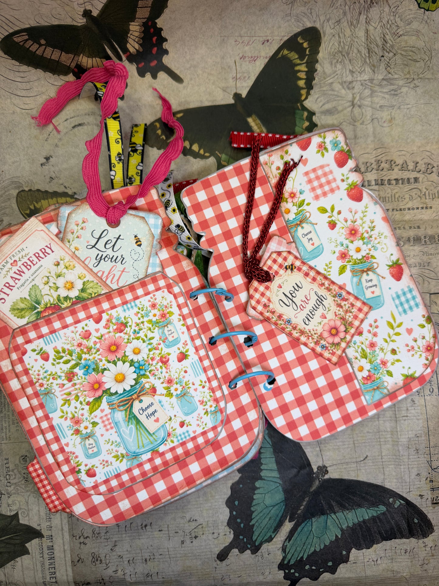 Jar of Hope Printed Junk Journal Kit