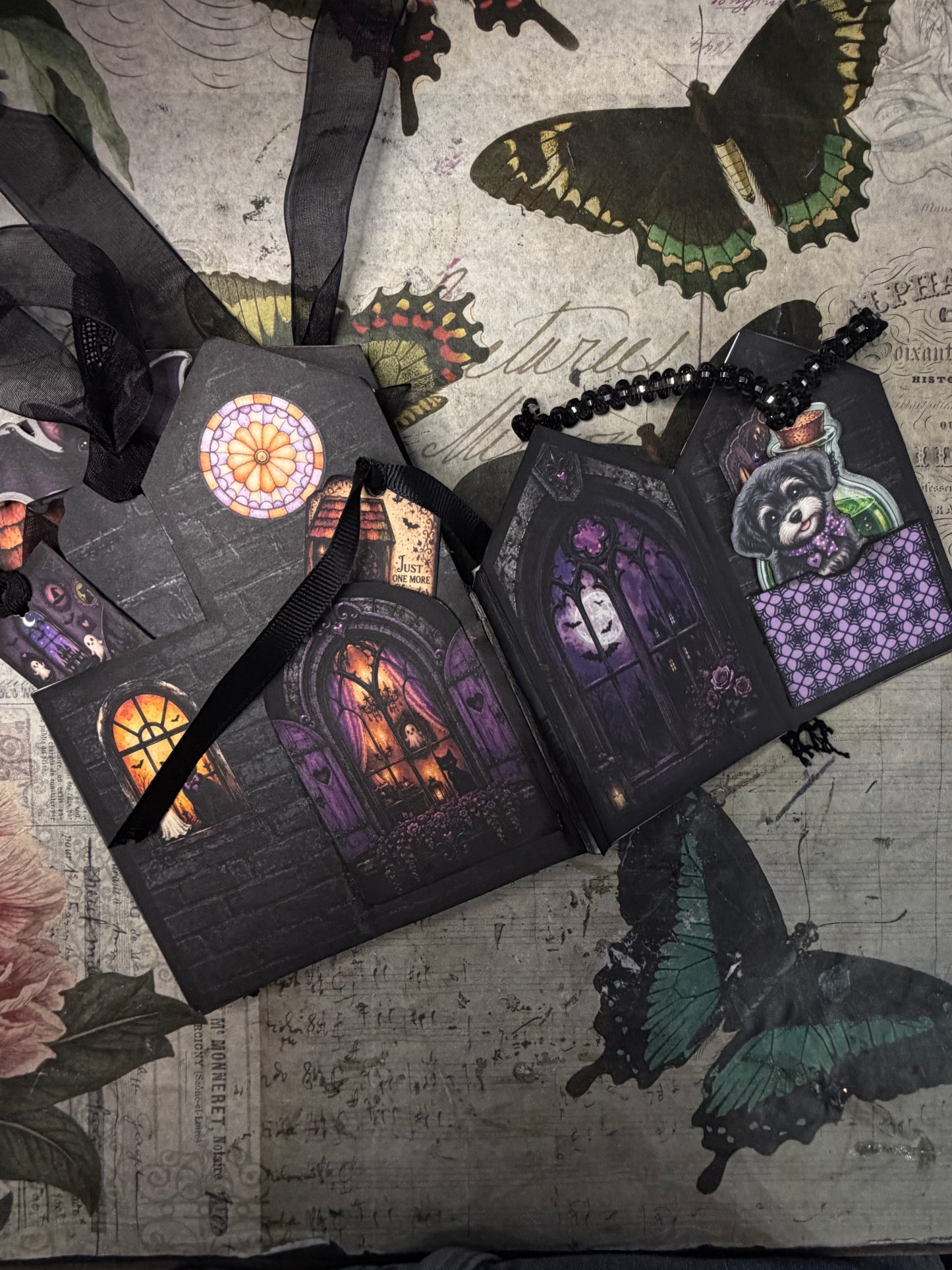 Howl-O-Ween Manor Printed Junk Journal Kit