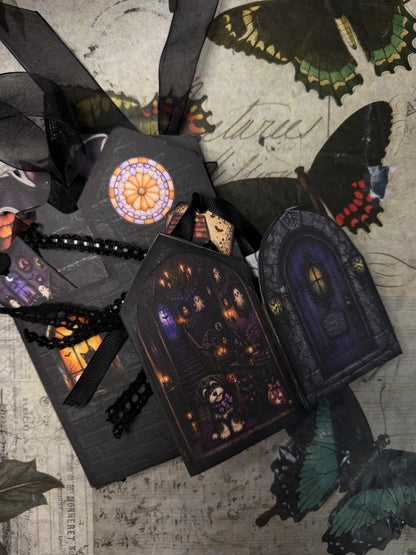 Howl-O-Ween Manor Printed Junk Journal Kit