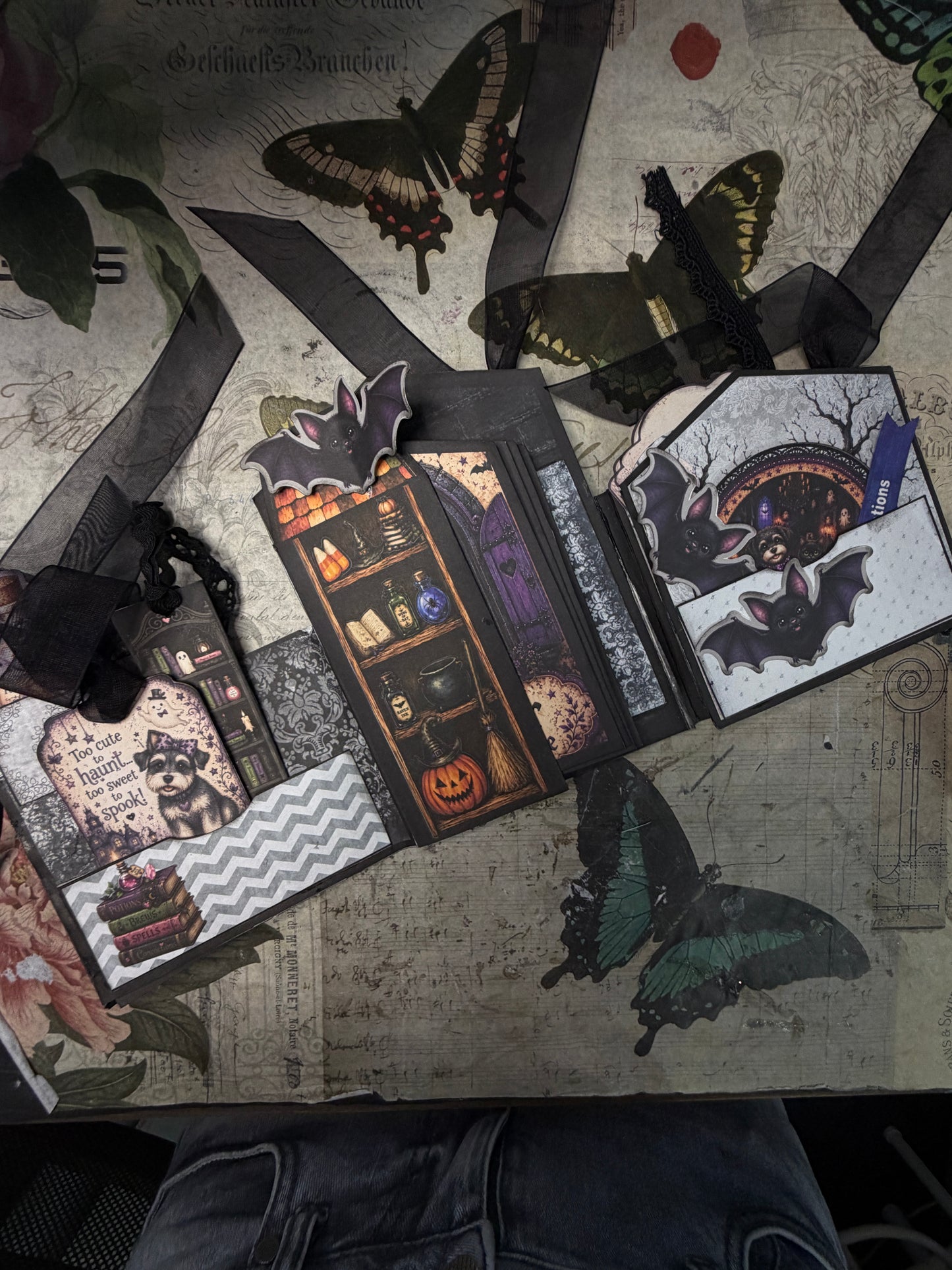 Howl-O-Ween Manor Printed Junk Journal Kit
