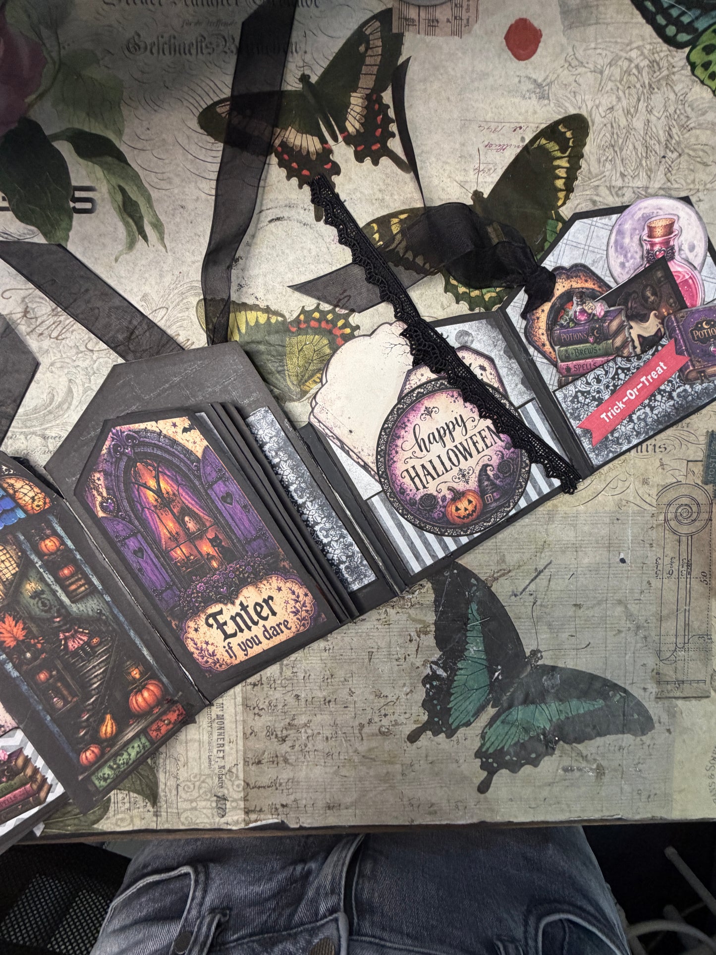 Howl-O-Ween Manor Printed Junk Journal Kit