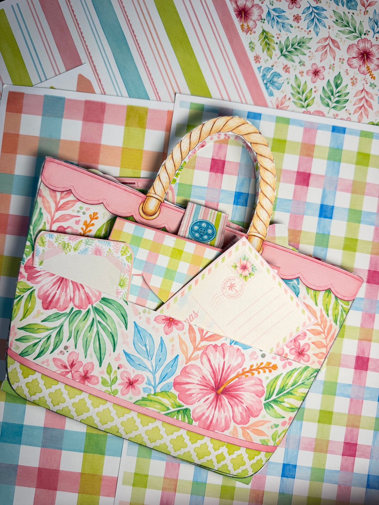 Sandy Toes & Salty Kisses Printed Folio Kit