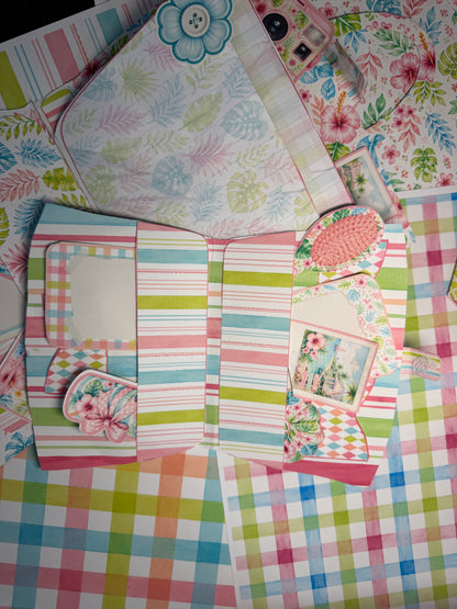Sandy Toes & Salty Kisses Printed Folio Kit