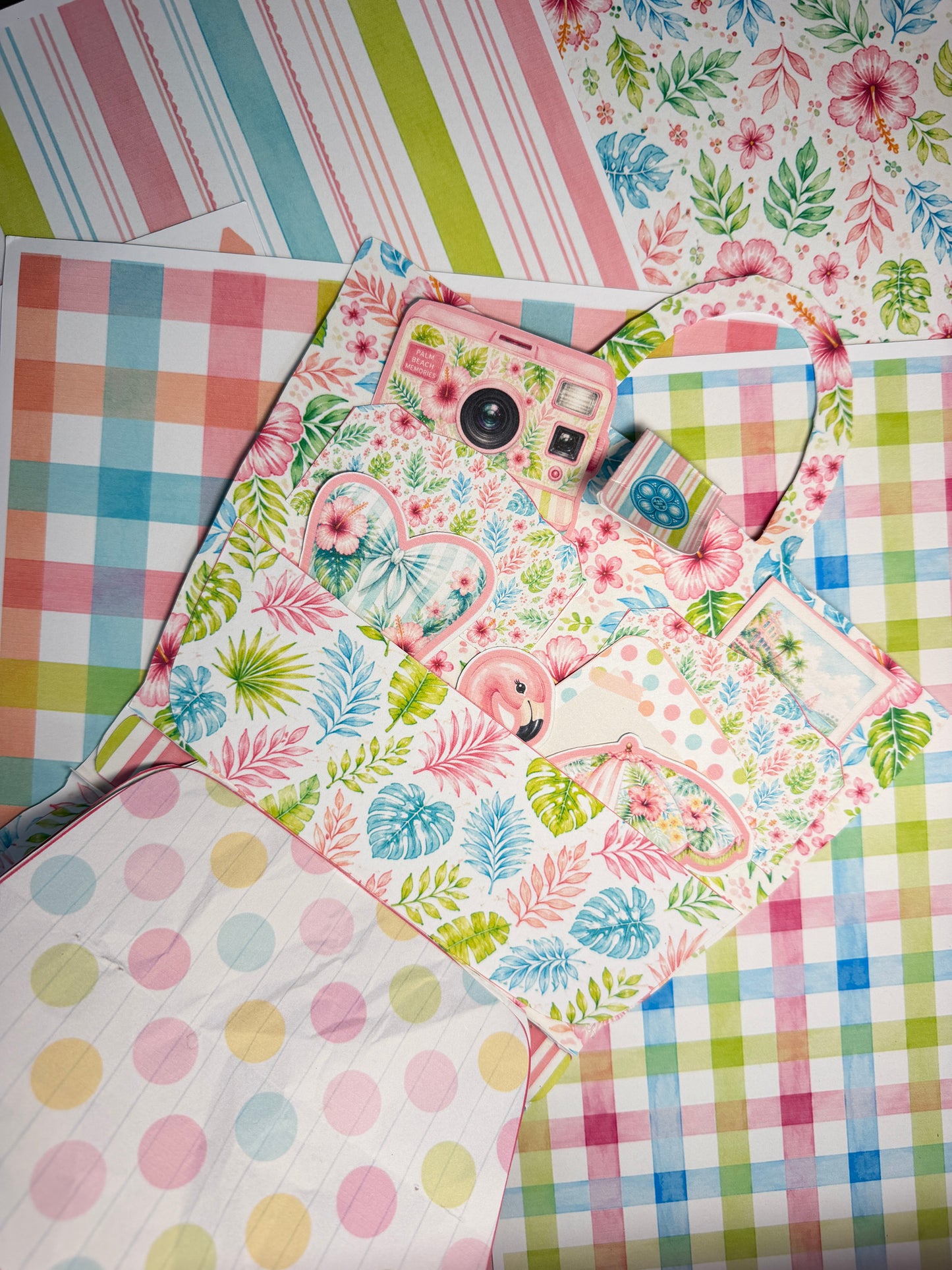 Sandy Toes & Salty Kisses Printed Folio Kit