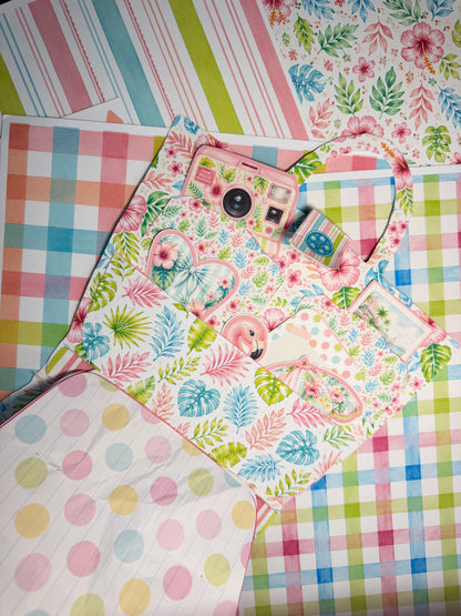 Sandy Toes & Salty Kisses Printed Folio Kit