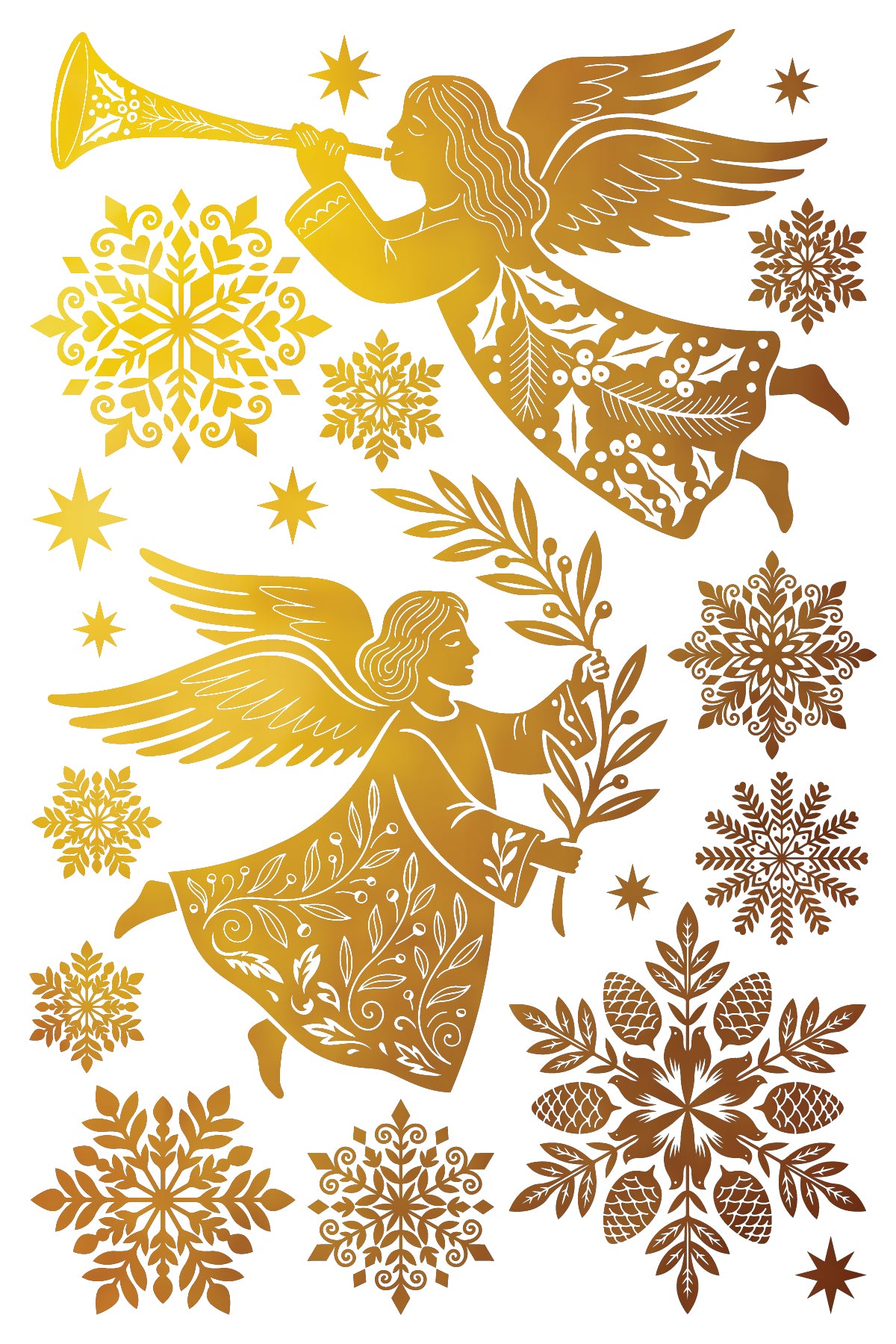 Iron Orchid Designs - Gilded Foil - Angels Sing Transfer Pad