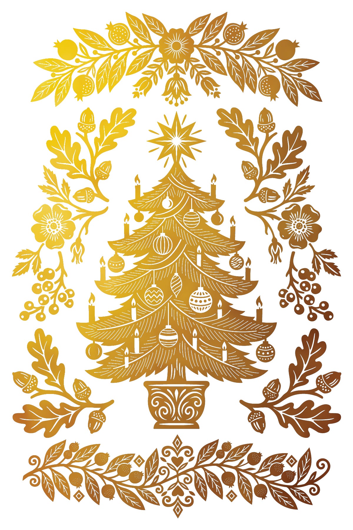 Iron Orchid Designs - Gilded Foil - Angels Sing Transfer Pad