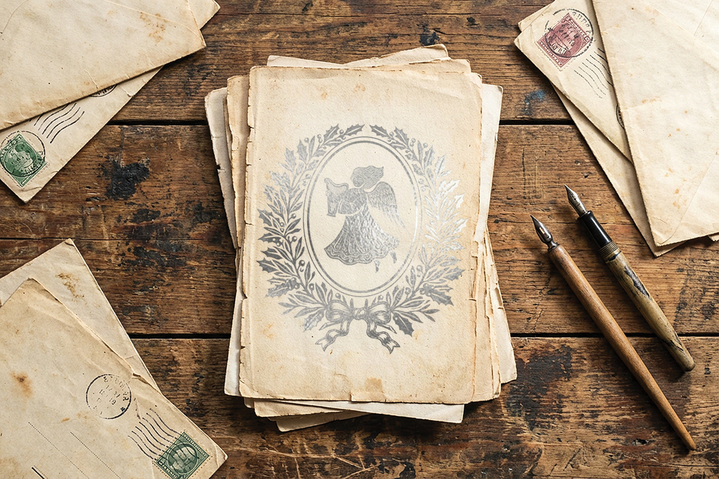Iron Orchid Designs - Gilded Foil - Angels Sing Transfer Pad