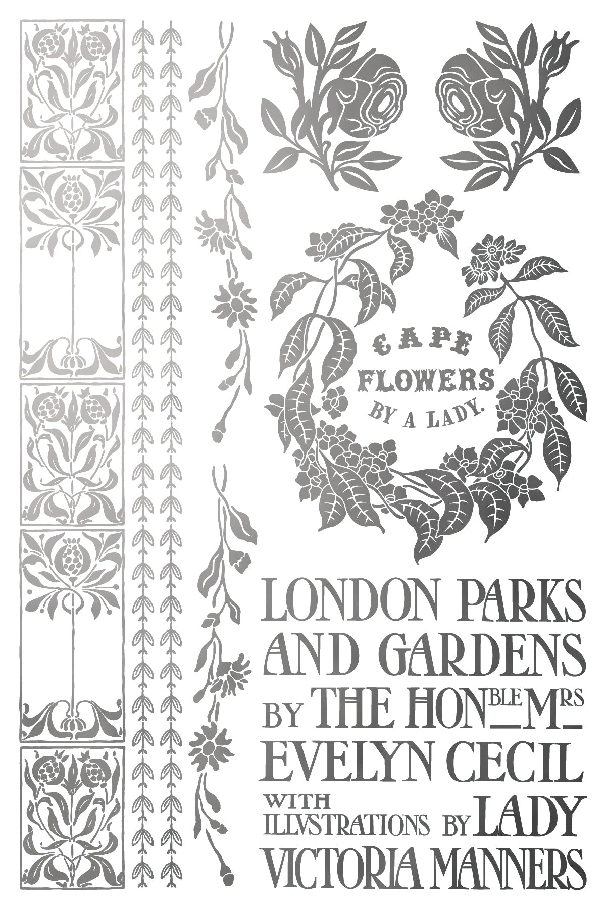 Iron Orchid Designs - Gilded Foil - Athenaeum Transfer Pad