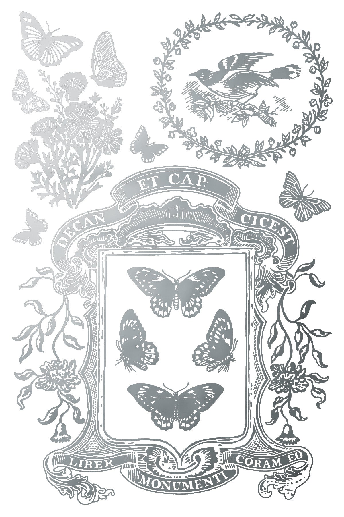 Iron Orchid Designs -  Papillon Foil Transfer Pad
