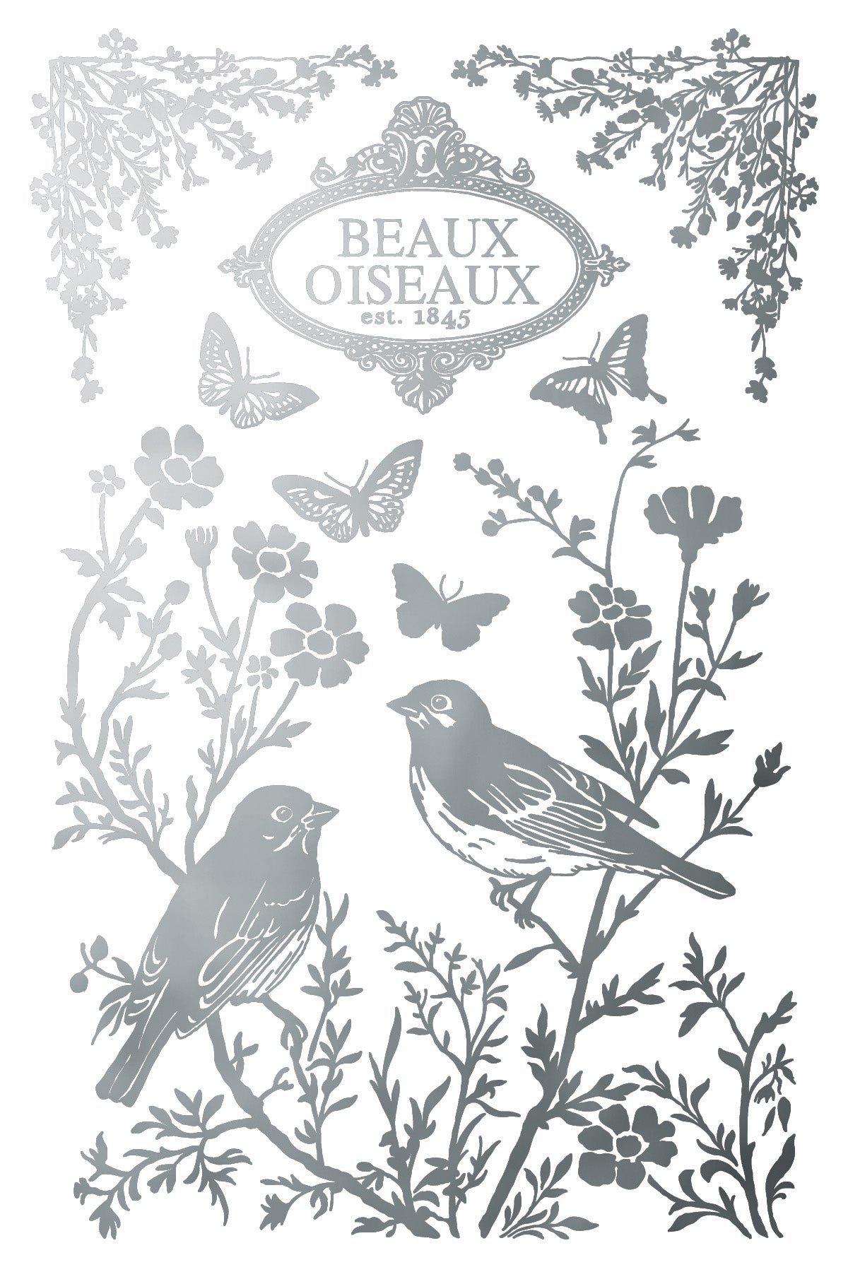 Iron Orchid Designs -  Papillon Foil Transfer Pad