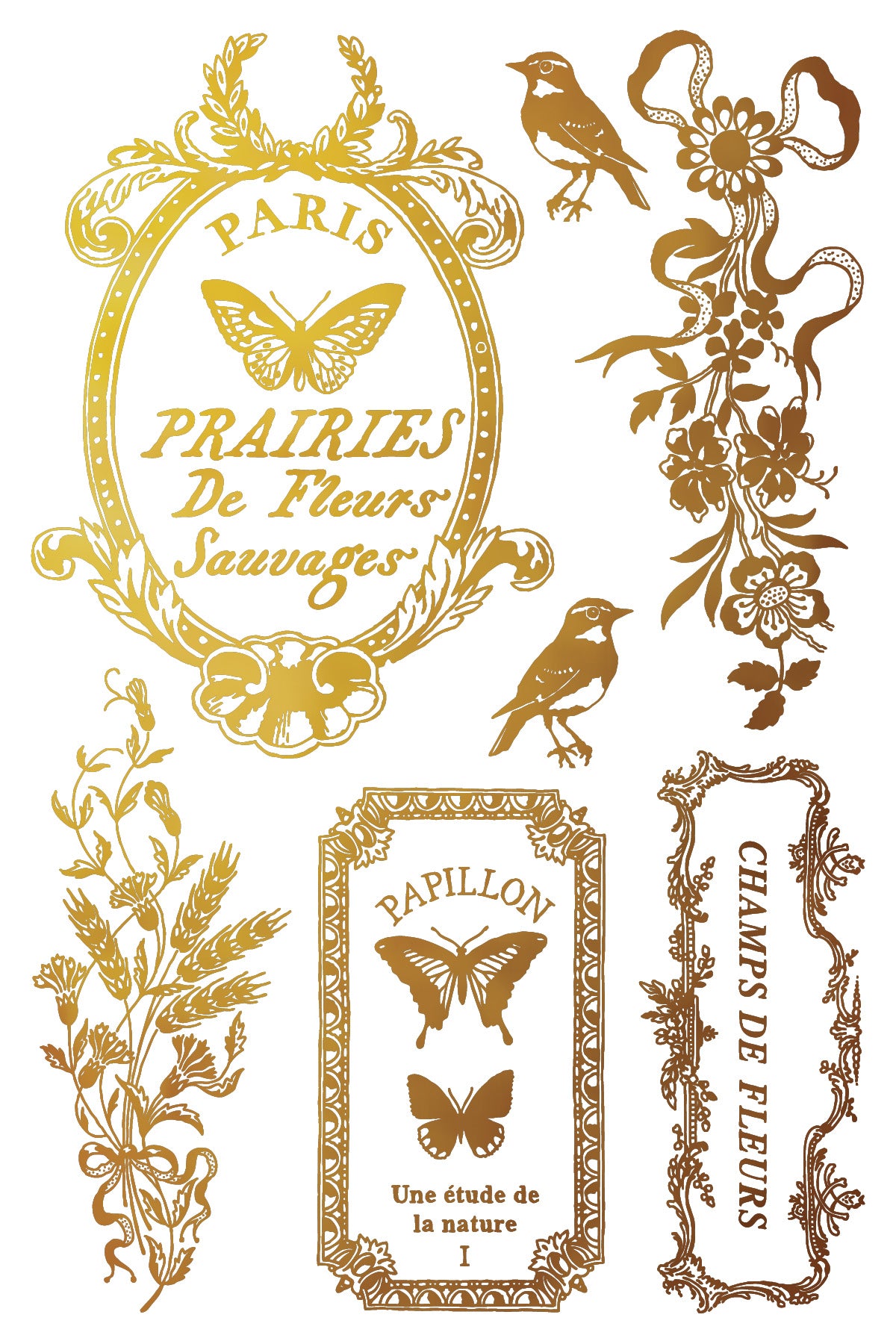 Iron Orchid Designs -  Papillon Foil Transfer Pad