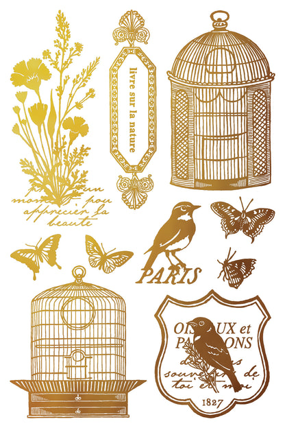 Iron Orchid Designs -  Papillon Foil Transfer Pad