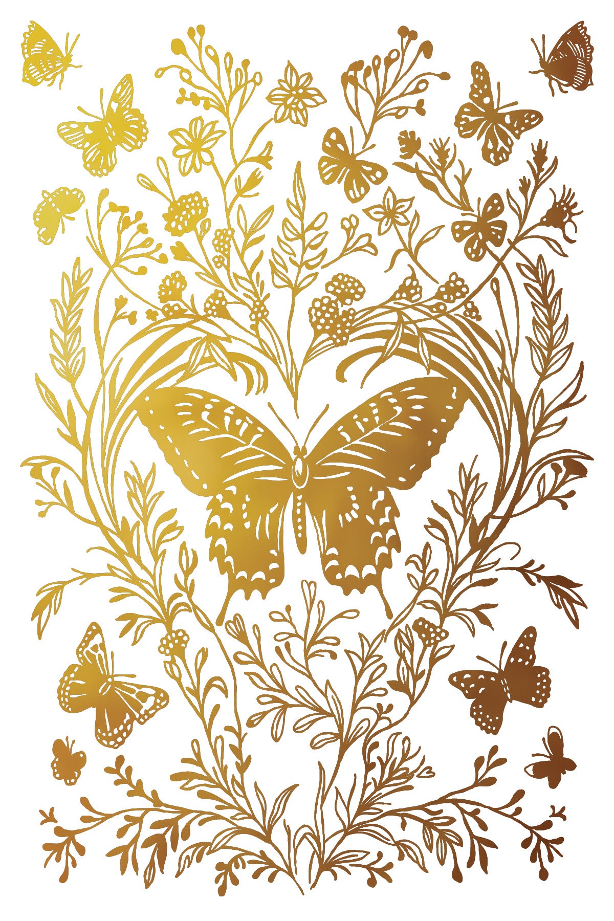 Iron Orchid Designs -  Papillon Foil Transfer Pad