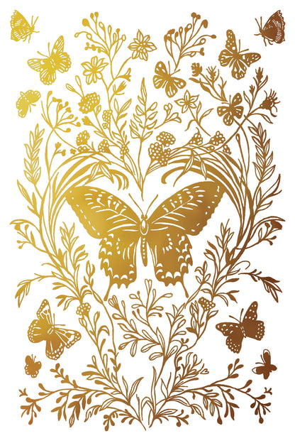 Iron Orchid Designs -  Papillon Foil Transfer Pad