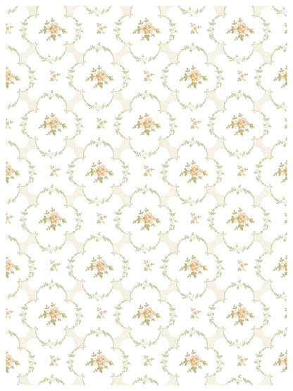 Iron Orchid Designs - Alfred Peats & Co Paint Inlay