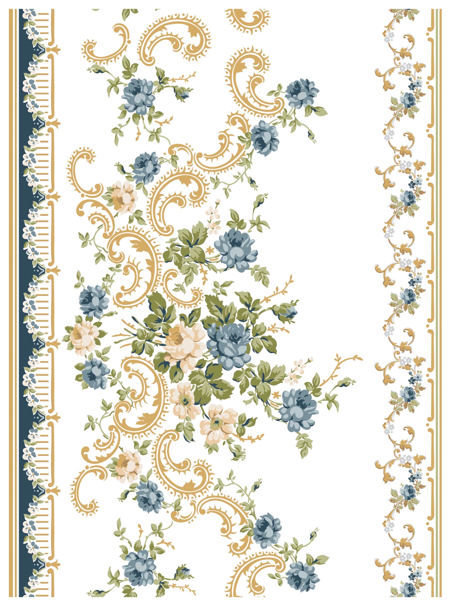 Iron Orchid Designs - Alfred Peats & Co Paint Inlay