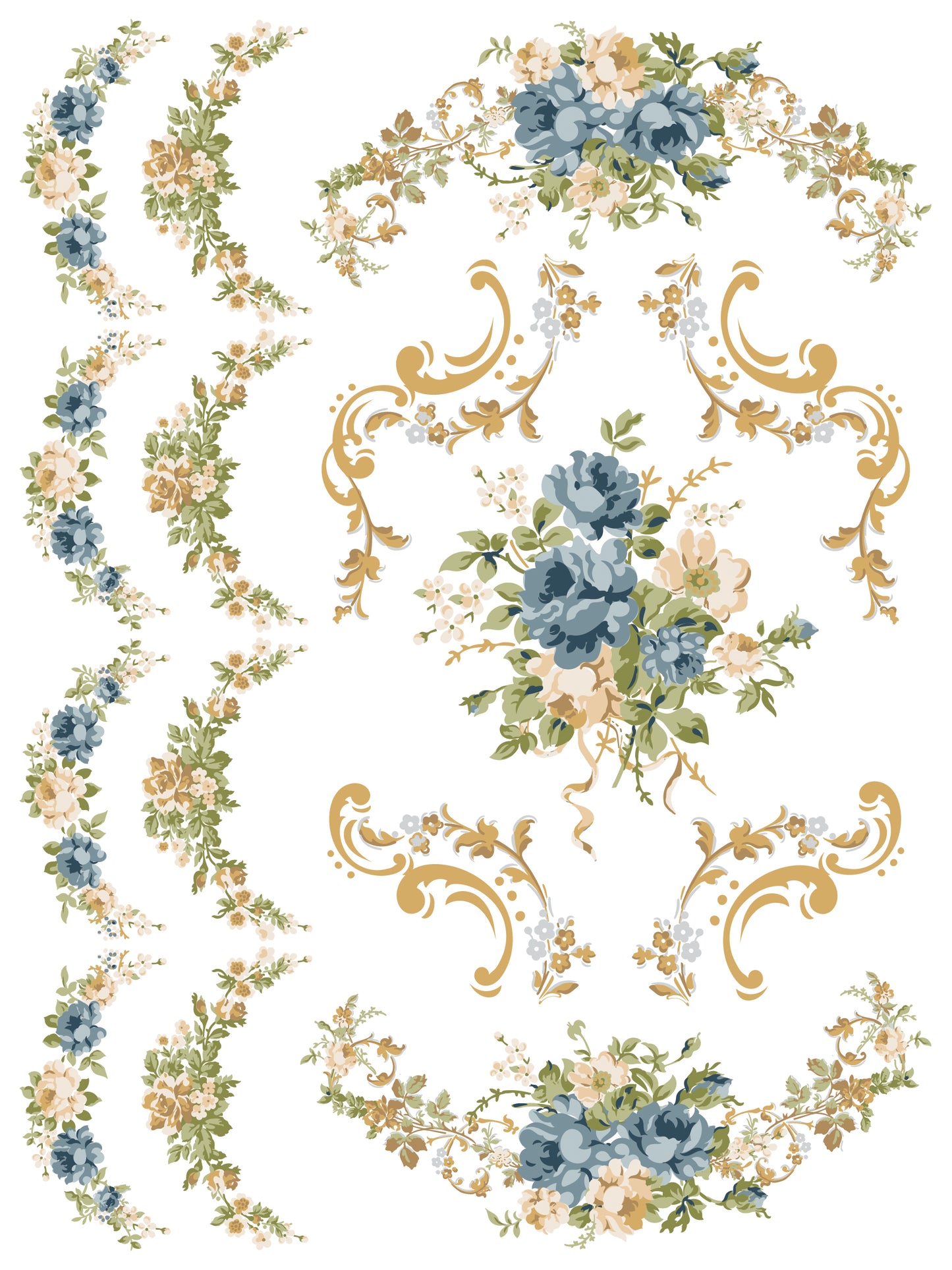 Iron Orchid Designs - Alfred Peats & Co Paint Inlay