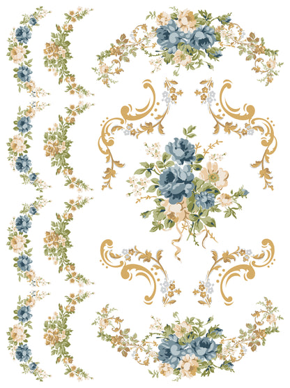 Iron Orchid Designs - Alfred Peats & Co Paint Inlay