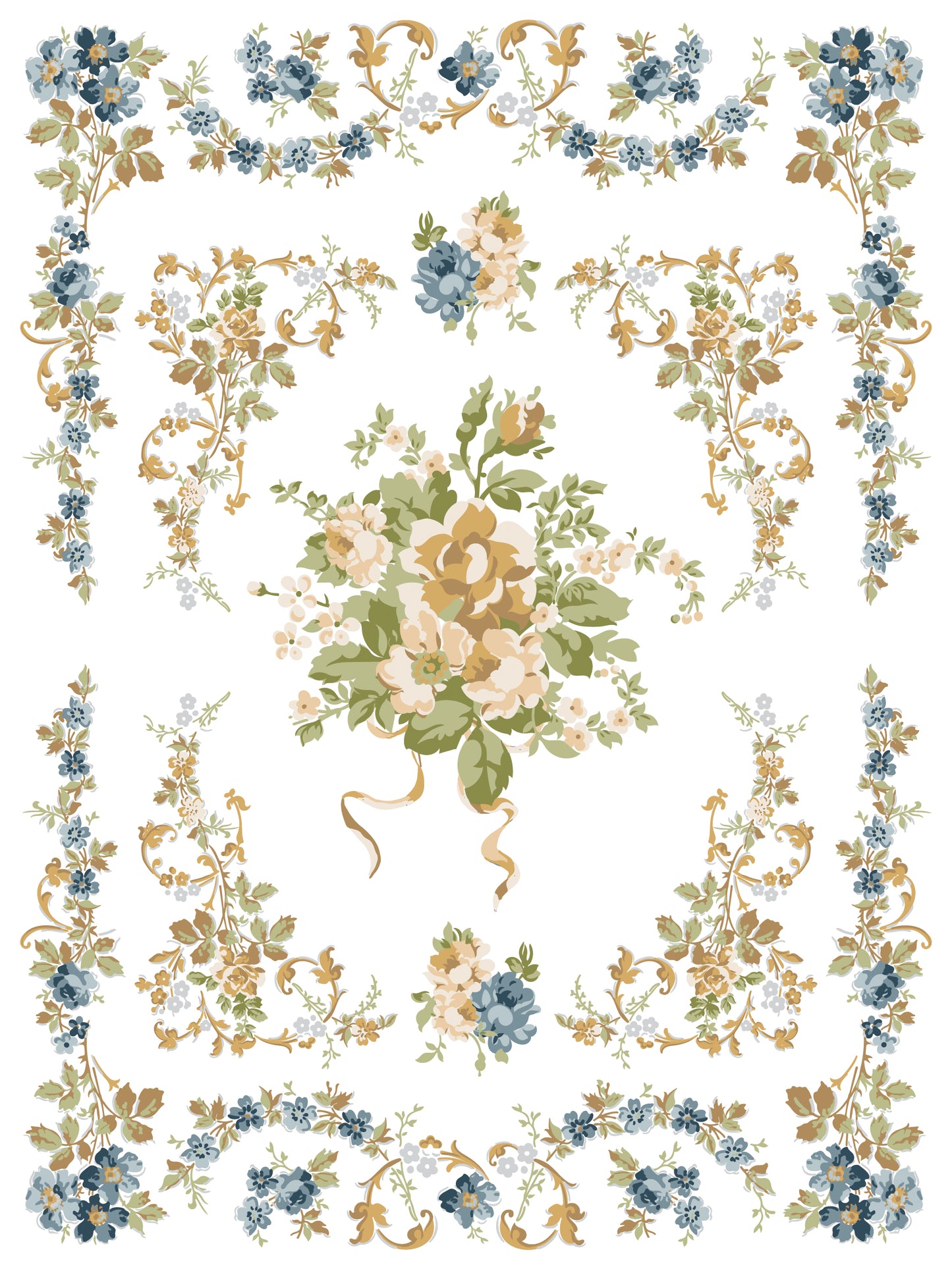 Iron Orchid Designs - Alfred Peats & Co Paint Inlay