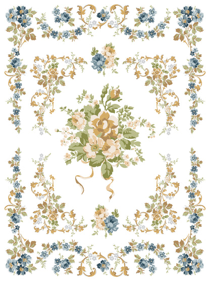 Iron Orchid Designs - Alfred Peats & Co Paint Inlay