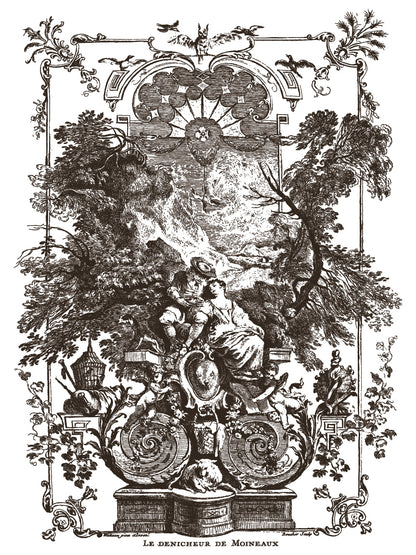 Iron Orchid Designs - Hameau de la Reine Paint Inlay