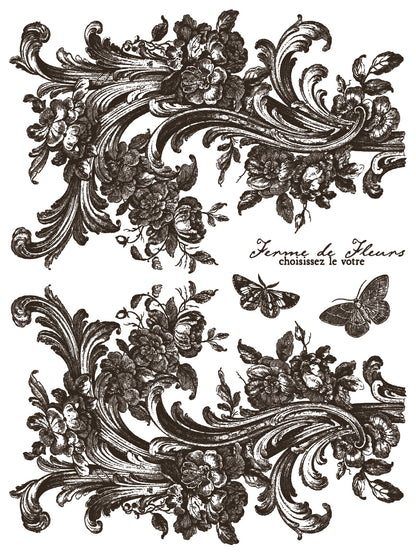 Iron Orchid Designs - Hameau de la Reine Paint Inlay