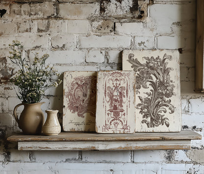 Iron Orchid Designs - Hameau de la Reine Paint Inlay