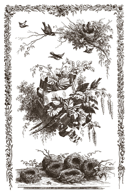 Iron Orchid Designs - Little Lark Paint Inlay