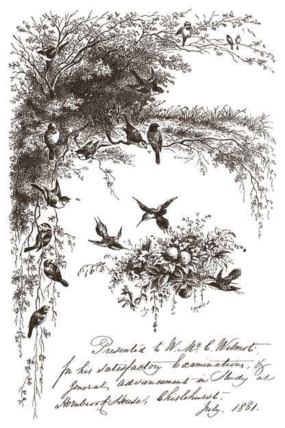Iron Orchid Designs - Little Lark Paint Inlay