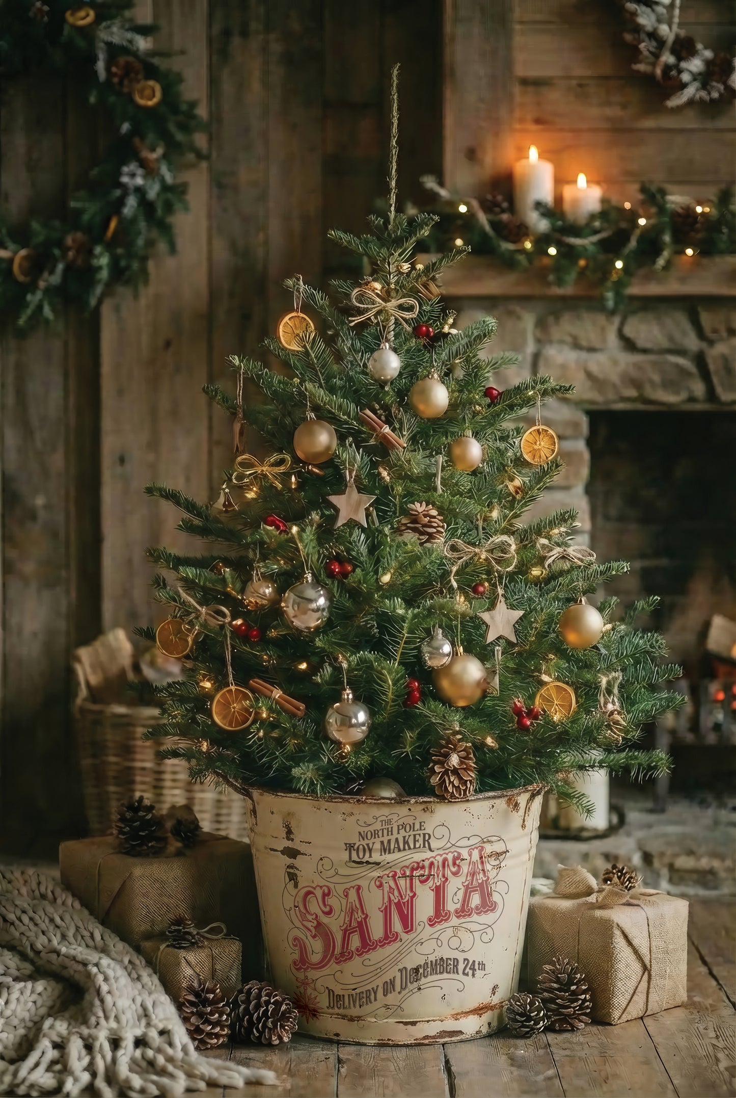 Iron Orchid Designs - The North Pole Co Paint Inlay
