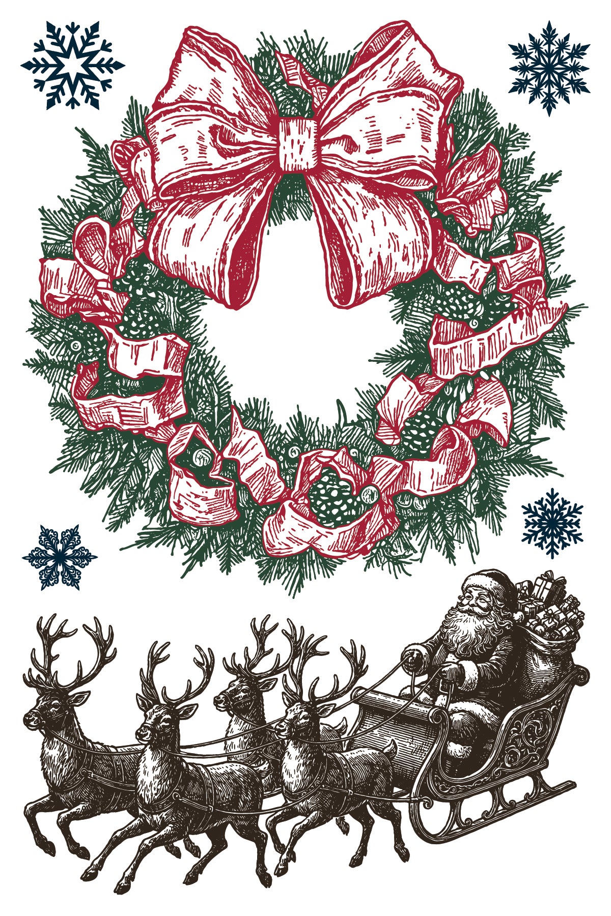 Iron Orchid Designs - The North Pole Co Paint Inlay