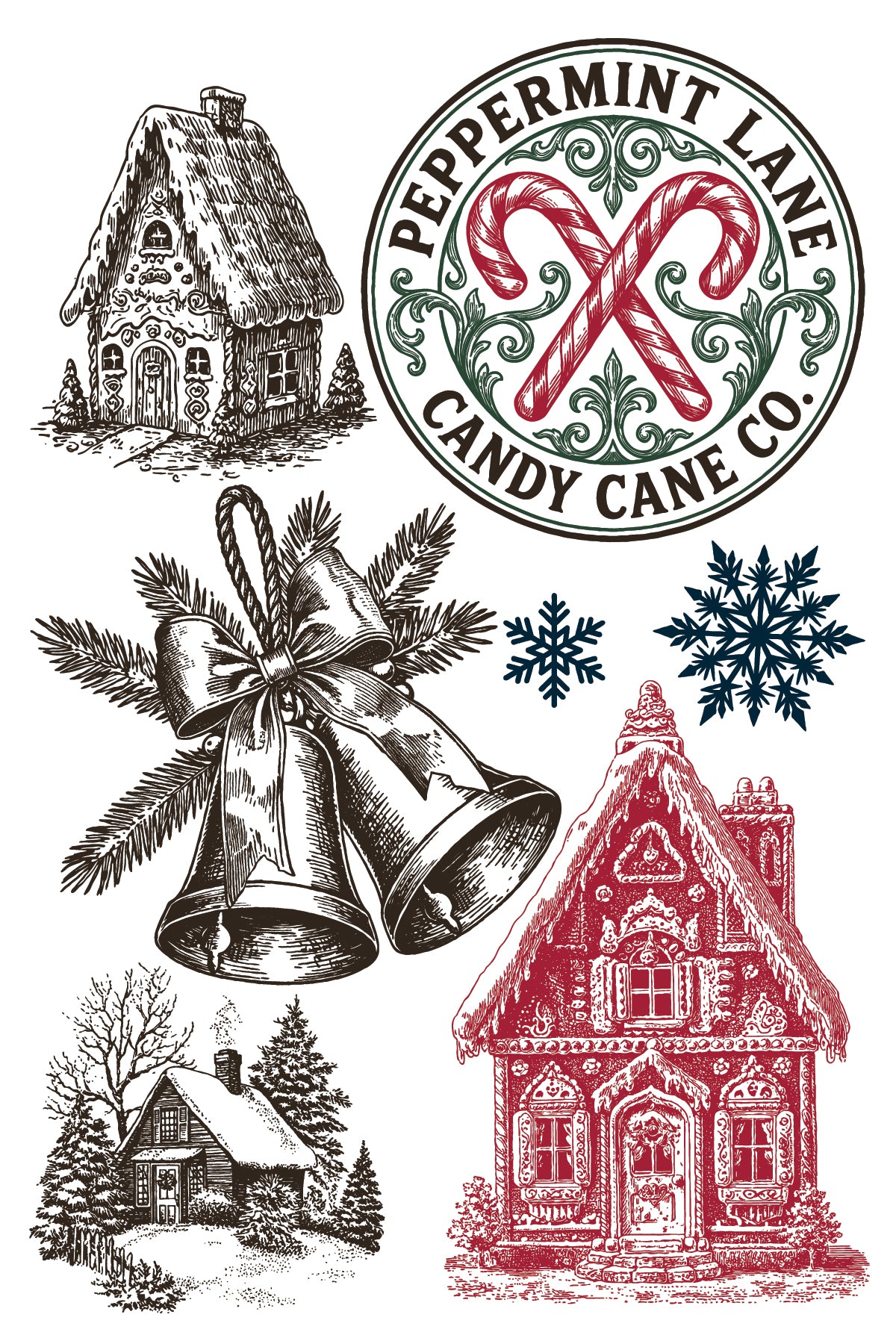 Iron Orchid Designs - The North Pole Co Paint Inlay
