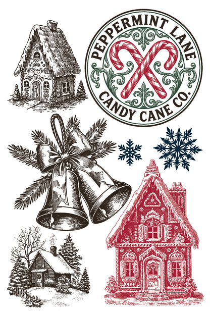 Iron Orchid Designs - The North Pole Co Paint Inlay