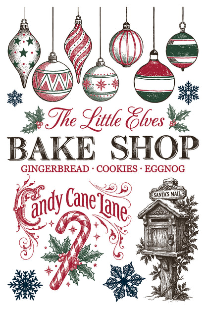 Iron Orchid Designs - The North Pole Co Paint Inlay