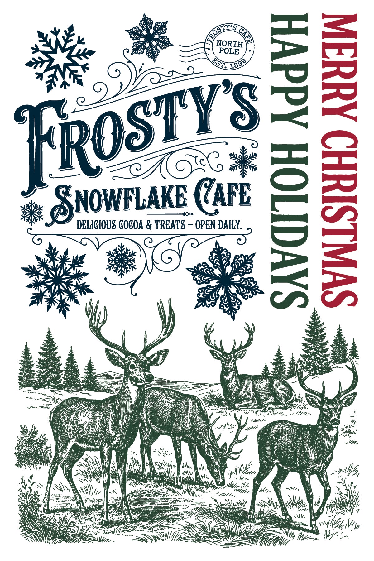 Iron Orchid Designs - The North Pole Co Paint Inlay