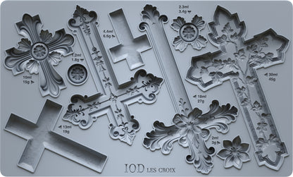Iron Orchid Designs - Les Croix Decor Mould