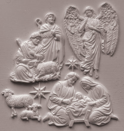 Iron Orchid Designs - Silent Night Decor Mould