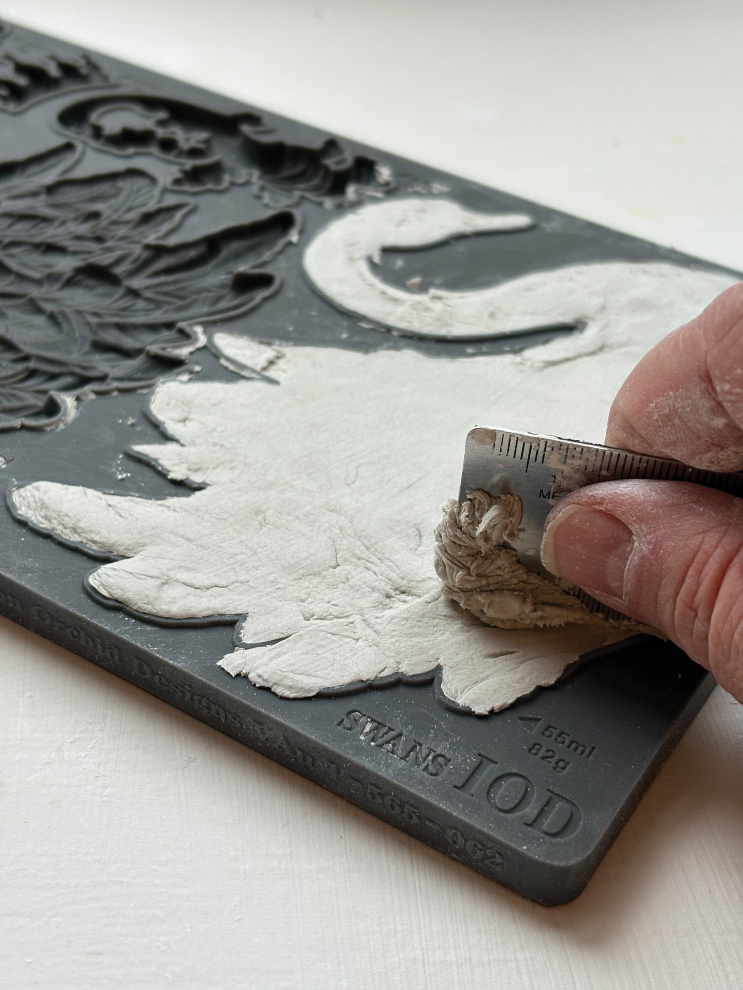 Iron Orchid Designs - Swans Decor Mould