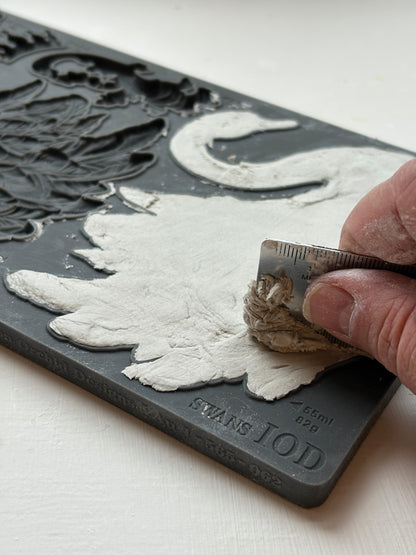 Iron Orchid Designs - Swans Decor Mould