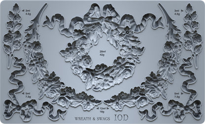 Iron Orchid Designs - Wreath & Swags Decor Mould