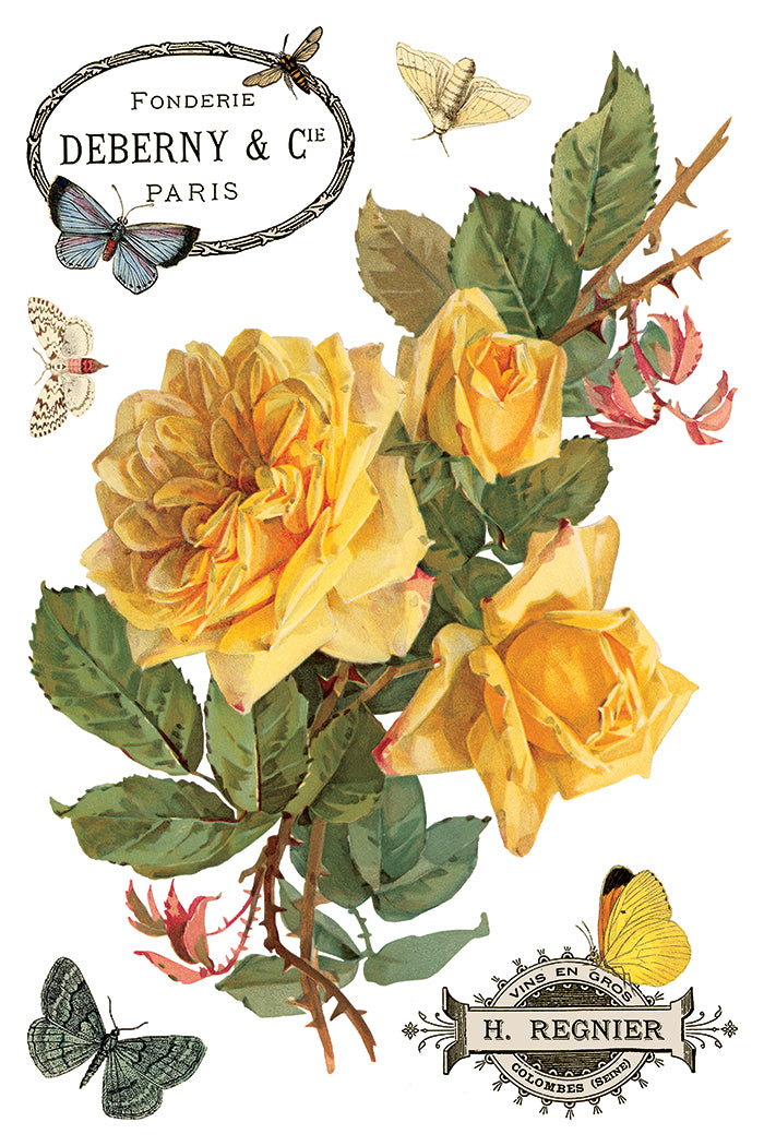 Iron Orchid Designs - By Any Other Name Decor Transfer Pad