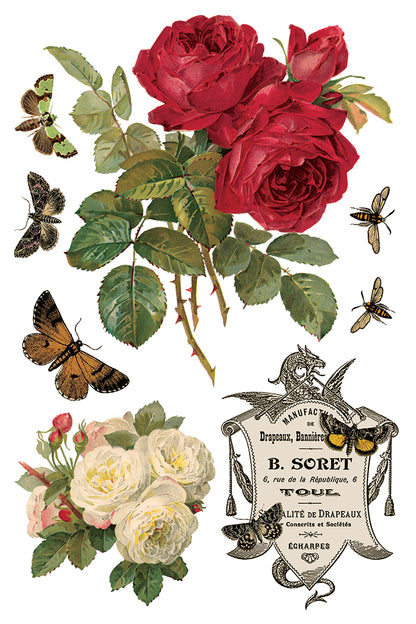 Iron Orchid Designs - By Any Other Name Decor Transfer Pad