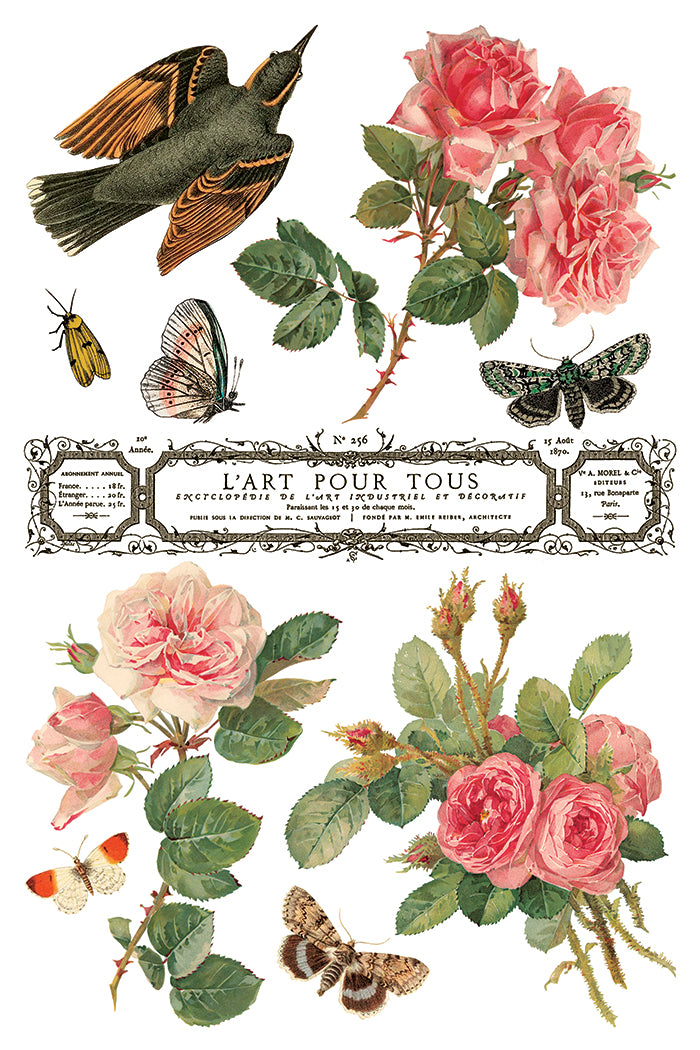 Iron Orchid Designs - By Any Other Name Decor Transfer Pad