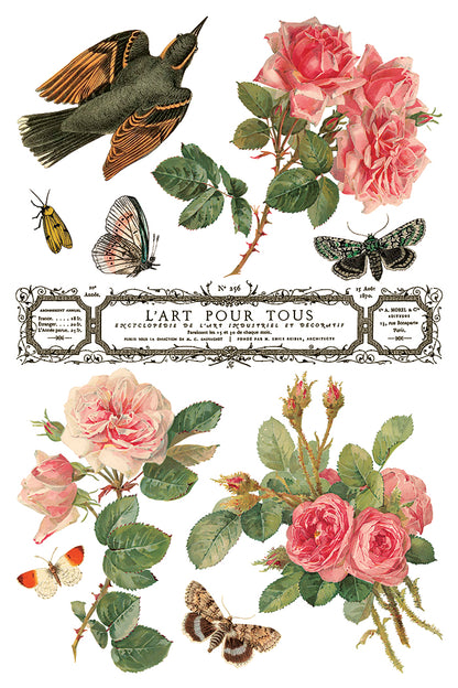 Iron Orchid Designs - By Any Other Name Decor Transfer Pad