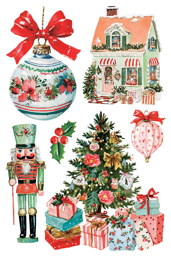 Iron Orchid Designs - Darling Holiday Decor Transfer Pad
