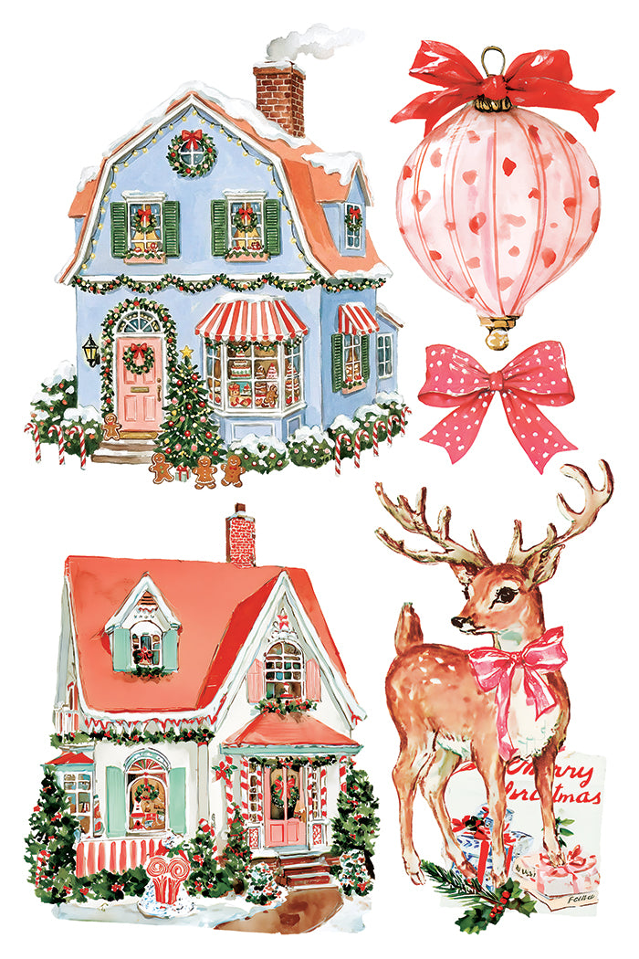 Iron Orchid Designs - Darling Holiday Decor Transfer Pad