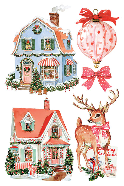Iron Orchid Designs - Darling Holiday Decor Transfer Pad