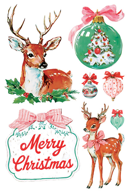 Iron Orchid Designs - Darling Holiday Decor Transfer Pad